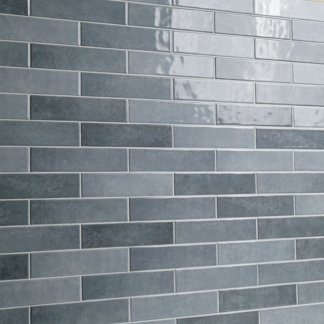 Hoku 3 in. x 12 in. Glossy Ceramic Subway Wall Tile